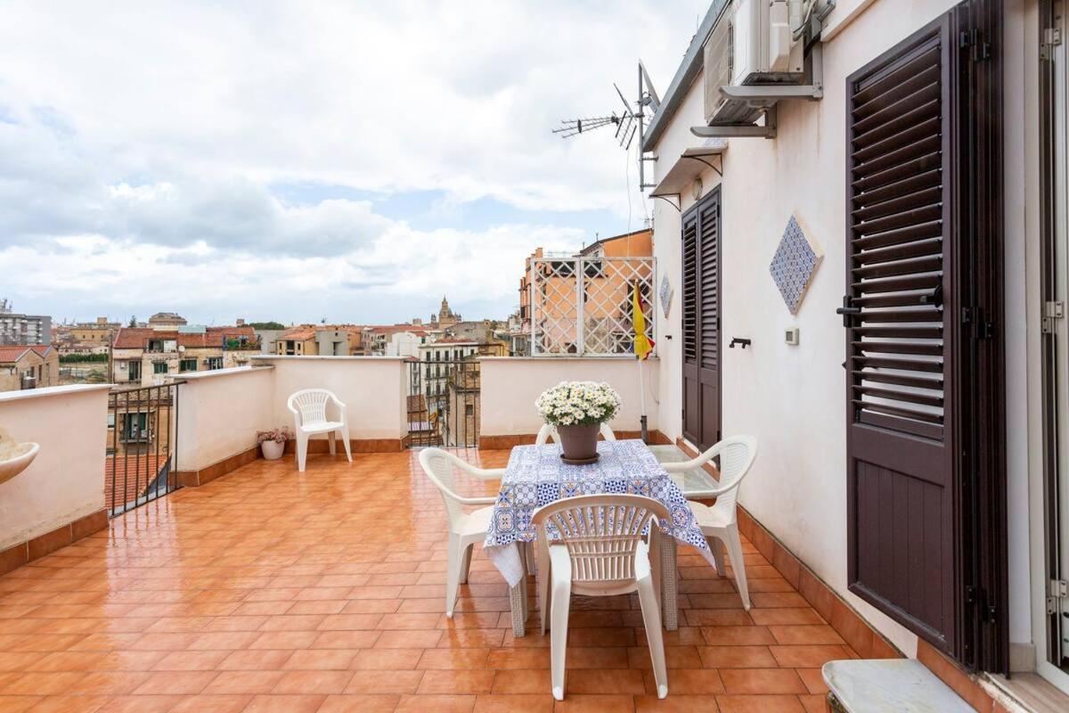 Frank'S House - Appartamento Con Terrazzo In Centro Palermo Zewnętrze zdjęcie
